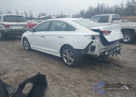 2018 Hyundai Sonata Sel from USA, damaged, VIN 5NPE34AF4JH683705
